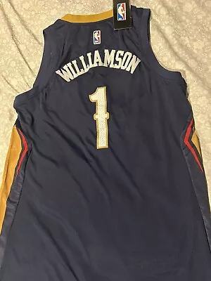 Zion Williamson #1 New Orleans Pelicans Jersey Blue Size XL. Brand New W/ Tags. • $40