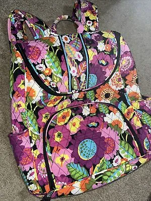$34 • Buy Vera Bradley Va Va Bloom Retired Pattern Backpack