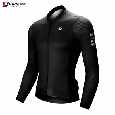 Man Cycling Jersey 2024 Summer Breathable Long Sleeve Men'S Cycling Clothing MTB • £30.99
