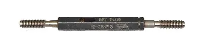12-28 NF-3 ~ Thread Ring Plug Set Gage - Go Not-Go - .216 ~ Mercury Gage Co. • $45.57