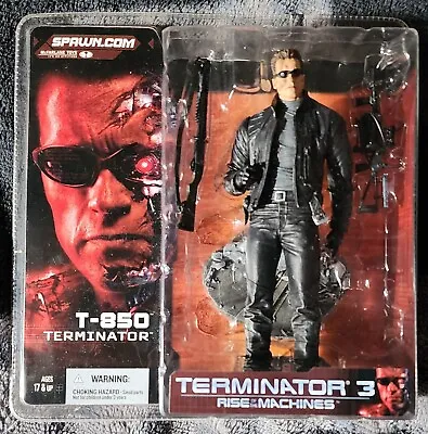 2003 McFarlane Toys Terminator 3 Rise Of The Machines T-850 Terminator • $29.25