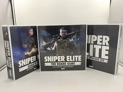 $167.98 • Buy Sniper Elite The Board Game + Eagle's Nest + Upgrade Pack