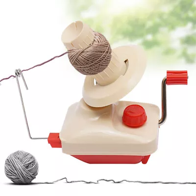 Hand Operated Swift Fiber String Ball Wool Winder Holder Yarn Winding Machine UK • £13.01