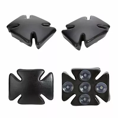 Motorcycle 5 Suction Cup Cross Pillion Passenger Seat For Harley Sportster XL • $61.28