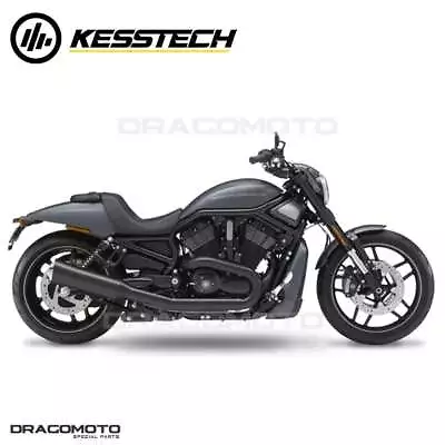 VRSCAW 1250 V-Rod 2008 Harley Exhaust KESSTECH Black 806467761 • $2414.35