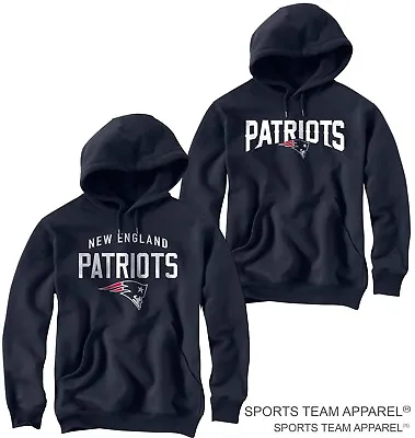 New England Patriots Jersey Navy Blue Hoodie Sweatshirt • $32.95