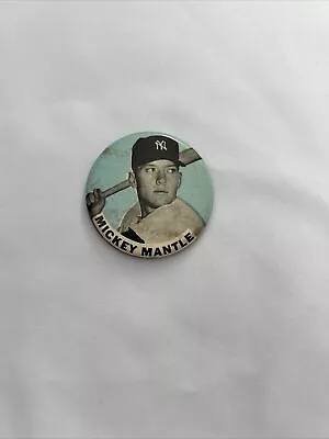 Mickey Mantle New York Yankees World Series Button • $49.99