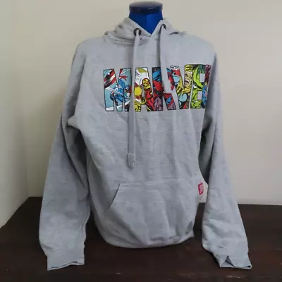 £9.95 • Buy Marvel Size L(arge) Grey Men's Long Sleeve Hoodie