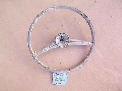 Mercedes Benz Ponton W120 W180 W105 W121 Ivory Steering Wheel Lenkrad POOR  • $85