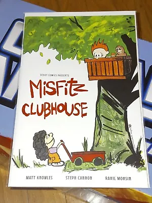 Misfitz Clubhouse #1  NateMadeIt ComicTom101 Exclusive Nate Johnson Scout MMC • £12.04