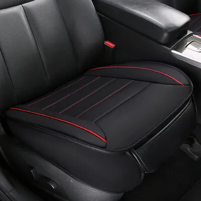 Universal PU Leather Car Front Seat Pad Cover Mat Cushion Car Parts Accessories • $21.59