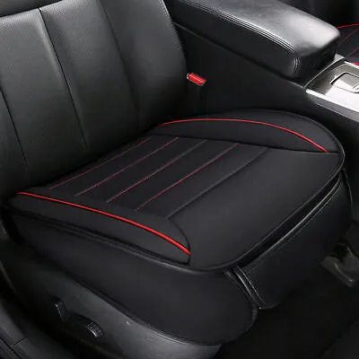 Universal PU Leather Car Parts Front Seat Pad Cover Mat Cushion Car Accessories • $28.85