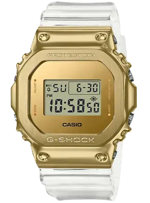 £211.86 • Buy Casio G-Shock GM5600SG-9 Metal Covered Gold Ingot Square
