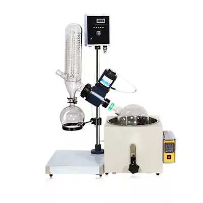 $556.99 • Buy RE-201D Lab Small Rotary Evaporator 0.25- 2L Vacuum Extraction Distiller Machine
