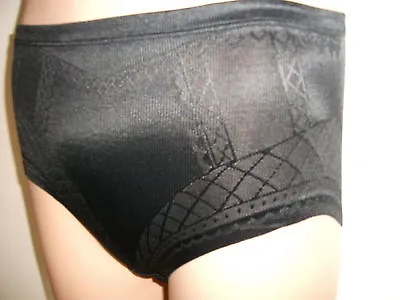 £7.99 • Buy Ex M & S ULTIMATE MAGIC SECRET SLIMMING KNICKERS FIRM CONTROL BLACK BRIEFS