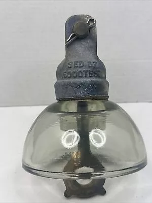 Vintage Electrical High Voltage Insulator W/Glass 10000 LB 5000 Test • $24