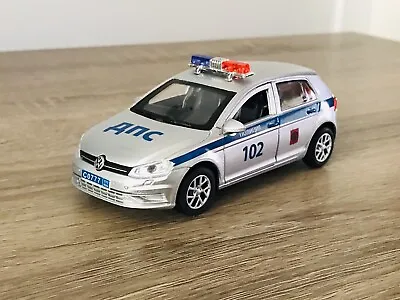 Volkswagen Vw Golf Rare Russian Traffic Police Car ~1/36 New Htf Diecast Model • $39.99