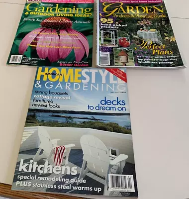 3 Vintage 1997 Gardening Magazines Better Homes & Gardens Woman's Day American H • $4