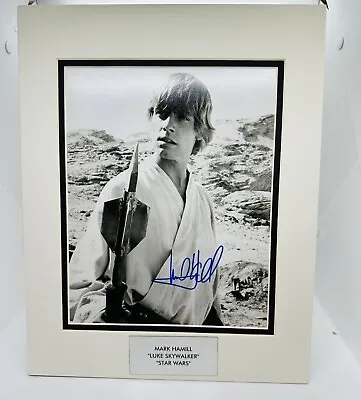 Mark Hamill Signed 8 X 10 Photo Star Wars Luke Skywalker Autograph  Coa • $350