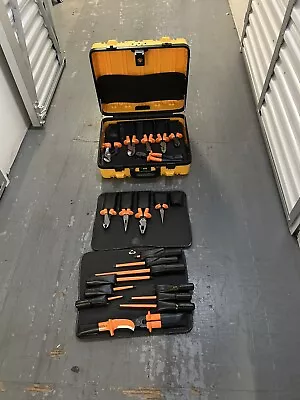 KLEIN TOOLS Insulated Tool Kit: Insulated 21 Total Pcs Tool Case • $800