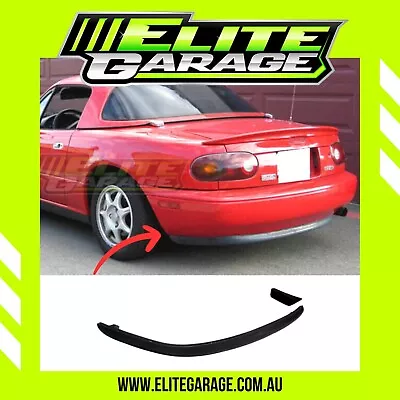 Fits Mazda Miata MX5 (NA) - Rear Bumper Lip Splitter Spoiler OE Style (90-97) • $179