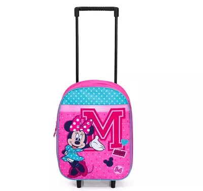 Official Disney Minnie Mouse Trolley Bag Girl Gift New • £14.95