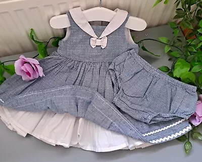 Baby Girl 0-3 Months Mothercare Dress Set • £2.20