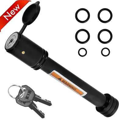 5/8  Black Trailer Hitch Receiver Locking Pin For 2  Or 2-1/2  Receiver + 2 Keys • $13.99