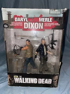 AMC The Walking Dead Daryl And Merle Dixon Figurines McFarlane Toys • $20.99