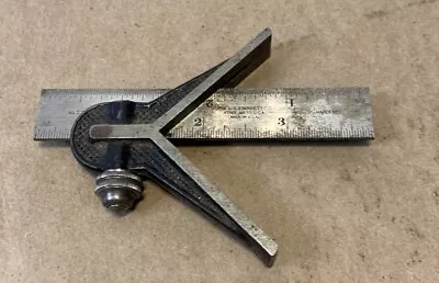 Starrett 4” Rule W/ Center Head No. 13 Machinist Tools USA  • $39.99