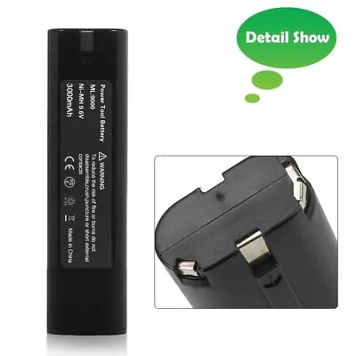 9.6 VOLT 4.8Ah Battery For MAKITA 9000 9001 632007-4 191681-2 9033 9102 • $19.89