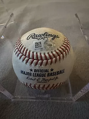 Manny Machado Game Used Authenticated Baseball 7.9.2023 Padres Vs Mets Scherzer • $45