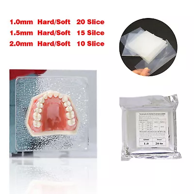 Dental Soft/Hard Splint Thermoforming Material For Vacuum Form 1.0/1.5/2.0/3.0mm • $18.99