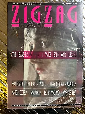 ZigZag Dec 1985: Siouxsie/The Fall/Pogues/Gilliam/Madness/Mary Chain/Butthole... • £7.99