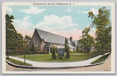 $2.70 • Buy Church~Ridgewood New Jersey~Presbyterian Church~Vintage Postcard