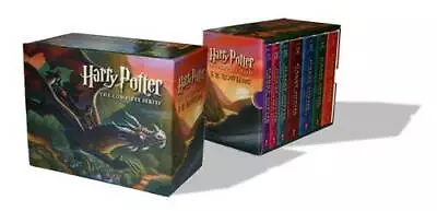 Harry Potter Paperback Box Set (Books 1-7) - Paperback - VERY GOOD • $42.30