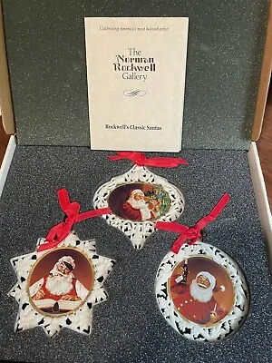 Norman Rockwell Classic Santa Ornament Collection Exclusive Collection New • $35