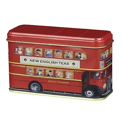 Mini Red London Bus Tea Tin With 10 English Breakfast Teabags • £6.49