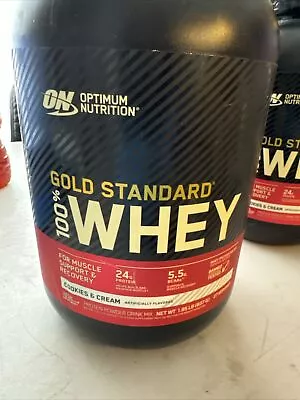 Optimum Nutrition Gold Standard 100% Whey Protein Cookies & Cream 1.85lb Exp2025 • $26.49