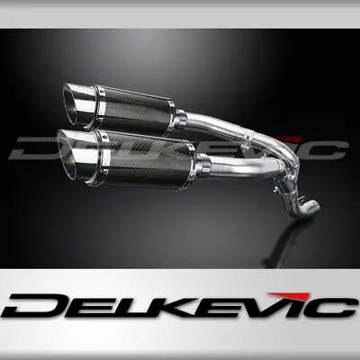 KAWASAKI ZX10R NINJA 2006-2007 200mm ROUND CARBON  SILENCER EXHAUST KIT • $510.48