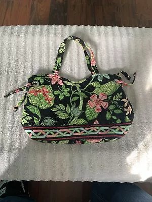 Vera Bradley Retired Botanica Print Small Sherry Bag Double Strap • $13