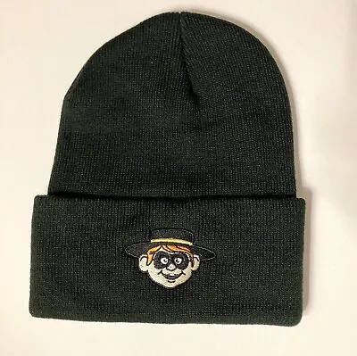 McDonald’s Black Hamburglar Knit Beanie Hat Cap - NEW • $26