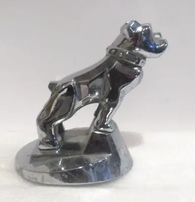 Mack Truck Chrome Bulldog Hood Ornament Chrome Metal Original USA  14MF45 • $200.03