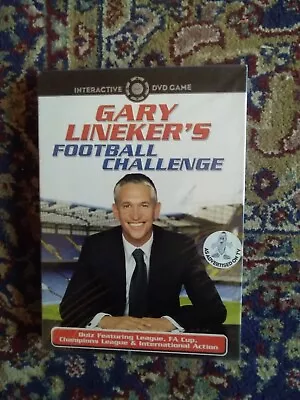 Gary Lineker's Football Challenge Interactive Dvd Game Brand New Sealed Freepost • £2.20