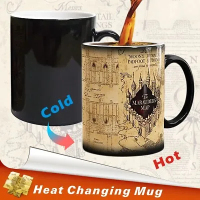 £7.59 • Buy Thermal Effect Mug Harry Potter Tea Coffee Cup Mermaid Heat Sensitive Magic