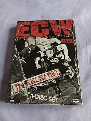 WWE: ECW Unreleased Vol. 1 (DVD 2012 3-Disc Set) Taz Sandman Sabu Tommy Dreamer • $21.59