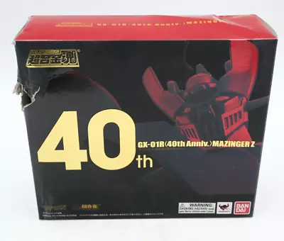 Soul Of Chogokin GX-01R MAZINGER Z 40th Anniversary Ver Action Figure Box Damage • $165
