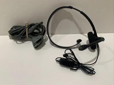 $9.99 • Buy Xbox 360 Play And Charge Kit Controller USB Charging Cable OEM & Headset