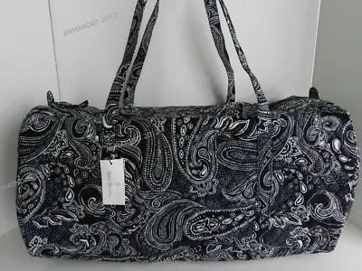 Vera Bradley Large Traveler Duffel Travel Bag In Stellar Paisley • $59.99