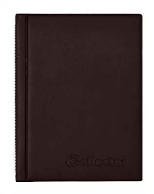 Claret COIN Album For 108 Mix Size COINS - UNIVERSAL BOOK POCKET FOLDER • £6.49